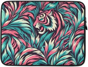 Retro Jungle Tiger Shockproof Computer Bag Laptop Sleeve Case Protective Carrying Handbag Compatible with MacBook