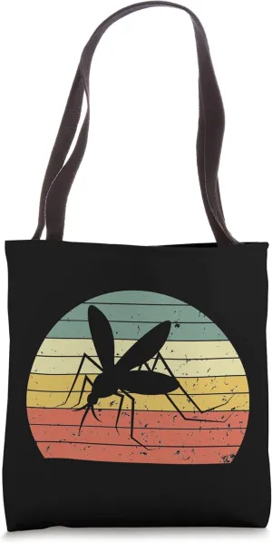 Retro Mosquito Vintage Mosquito Whisper Cool Mosquitoes 70s Tote Bag