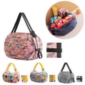 Reusable Foldable Shopping Bag, Lightweight Sports Grocery Shopping Outdoor Bag