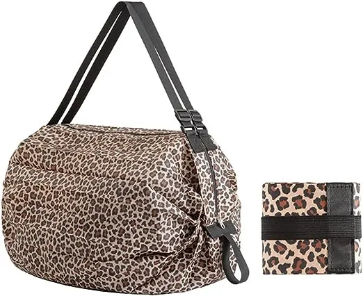 Reusable Foldable Shopping Bag, Lightweight Sports Grocery Shopping Outdoor Bag