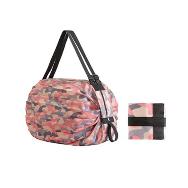 Reusable Foldable Shopping Bag, Lightweight Sports Grocery Shopping Outdoor Bag