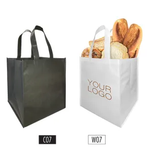 Reusable Non-Woven Shopping Bags Box Size 11"W x 11"D x 13"H - 80gsm