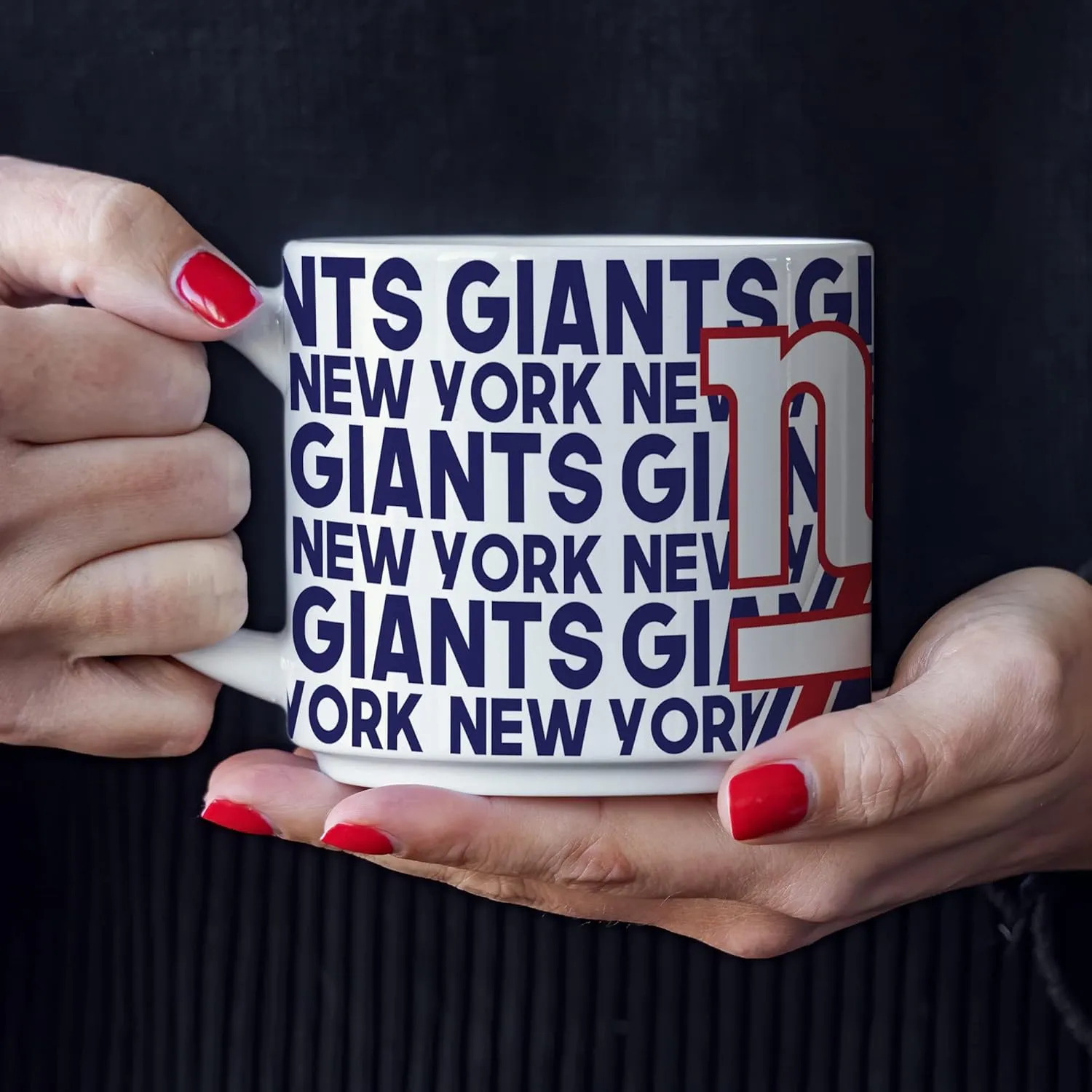 Rico Industries NFL Football 14oz Metro Ceramic Coffee Mug, Team Colored Ceramic Mug