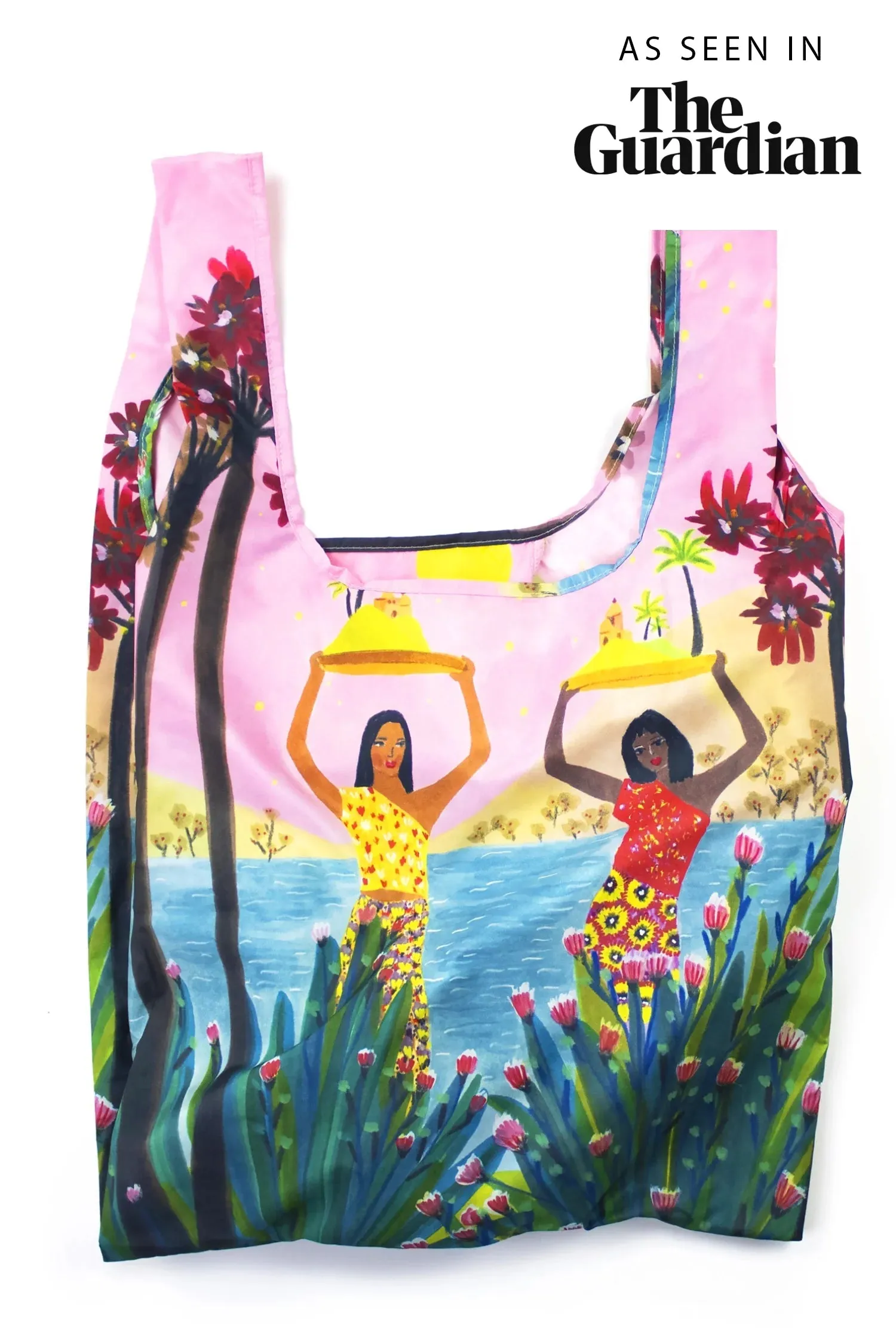 Roeqie | Two Islands - Medium Reusable Bag