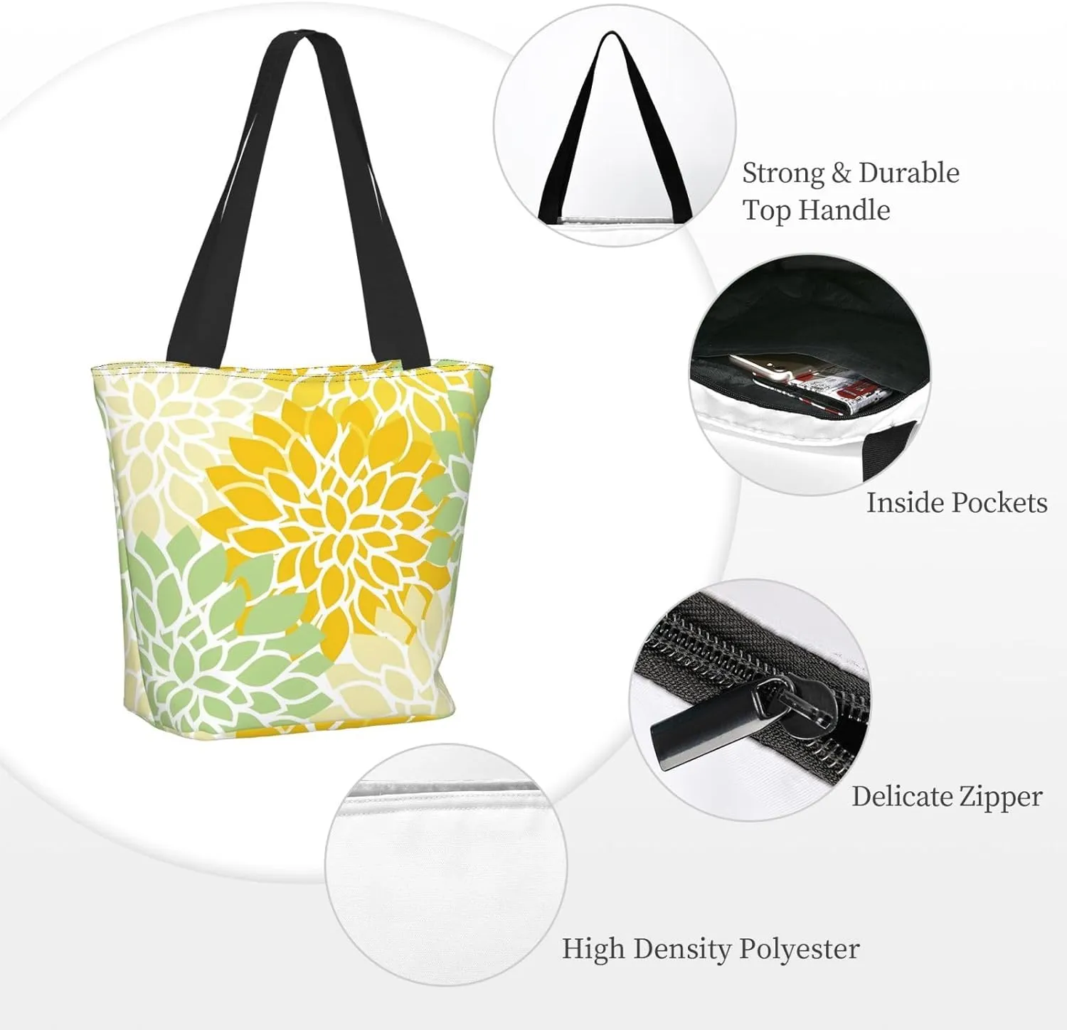 Royal Tartan Tote Bag Women Reusable Shopping Bags Shoulder Bag Portable Storage HandBags