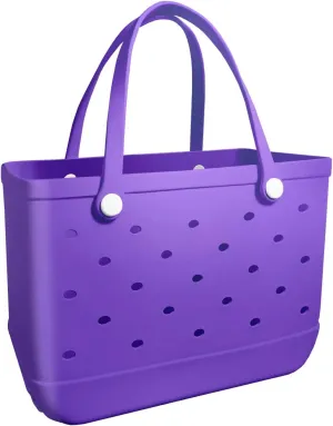 Rubber Beach Bag Beach Tote Bag - Rubber Tote Handbag Waterproof Bags for Women, Travel Totebags for Pool Sports