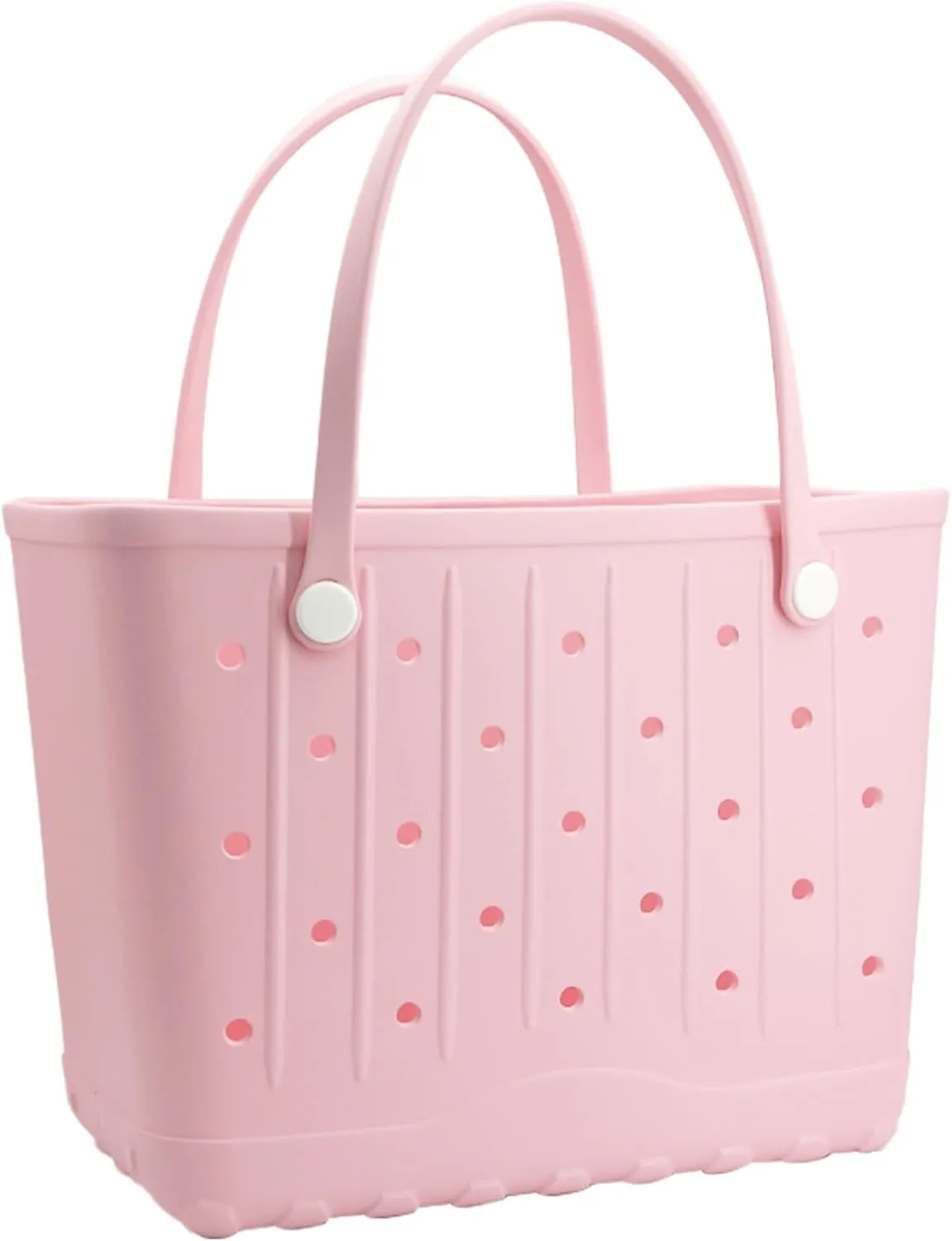Rubber Beach Tote Bag, Large Waterproof Beach Bag for Pool Boat, Sports, Outdoor Washable Travel Tote Bag