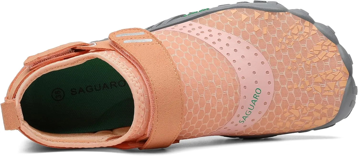 SAGUARO Women's Minimalist Trail Sneakers Barefoot Hiking Shoes Nimble Ⅰ