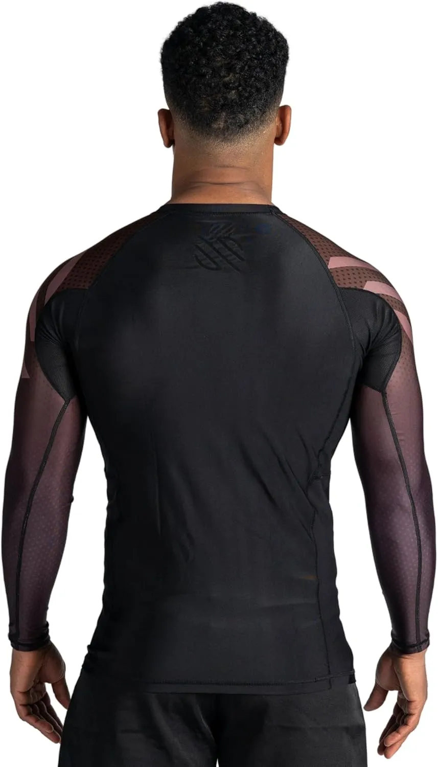 Sanabul Essential Long Sleeve Compression Training Rash Guard for MMA BJJ Wrestling Grappling and No Gi Jiu Jitsu rashguard