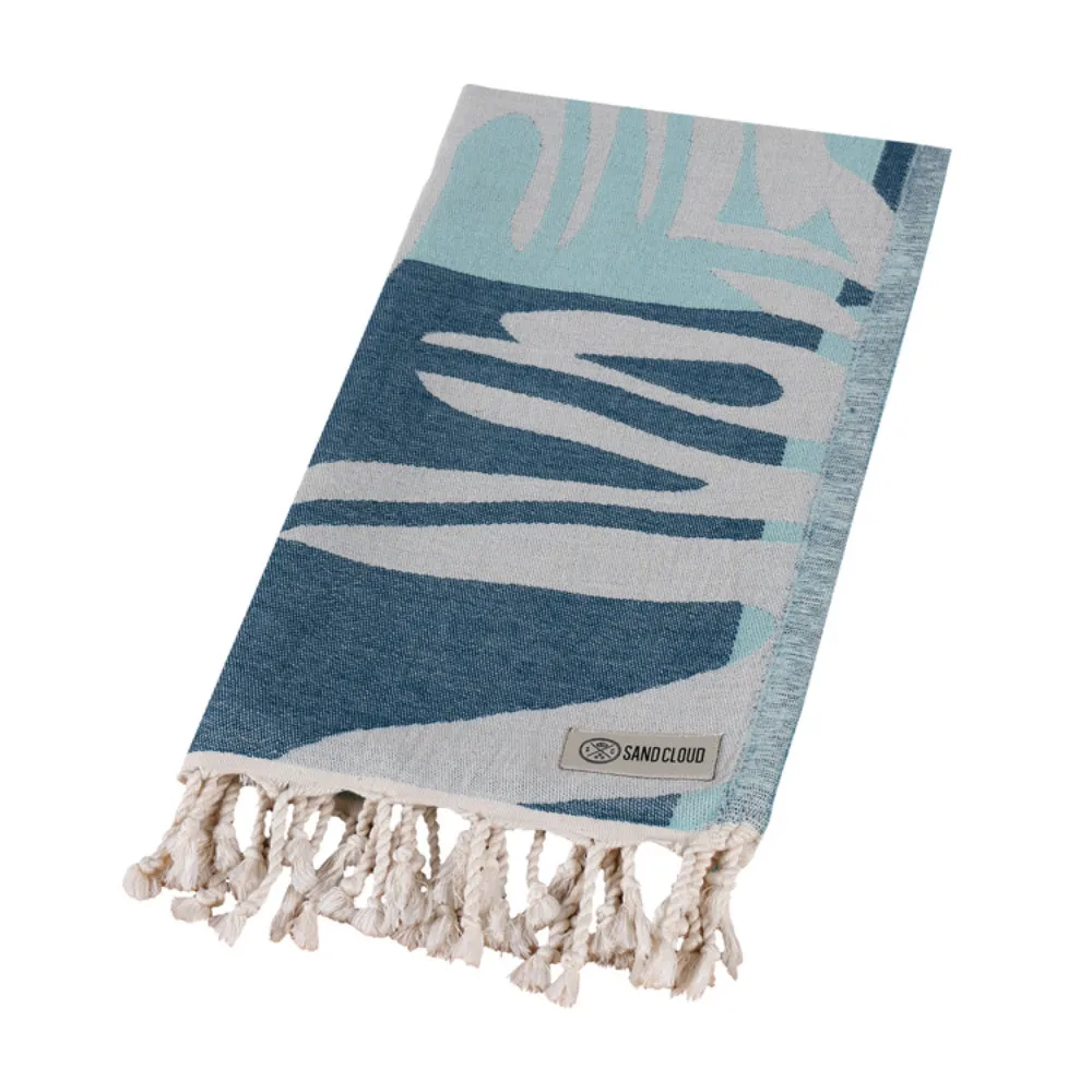 Sand Cloud Cutleaf Beach Towel