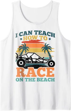 Sand Rail Beach Racing Car Design for a Sand Rail Lover Tank Top