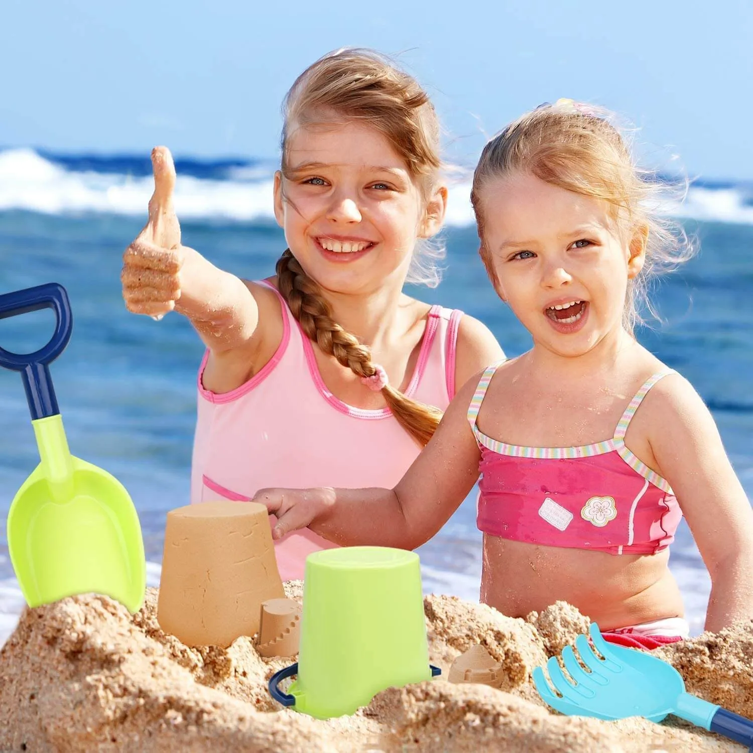 Sand Toys - 14 Beach Toys