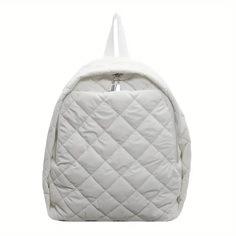 Sarah | Padded Puffer Large Backpack - Stylish & Roomy