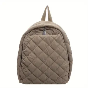 Sarah | Padded Puffer Large Backpack - Stylish & Roomy