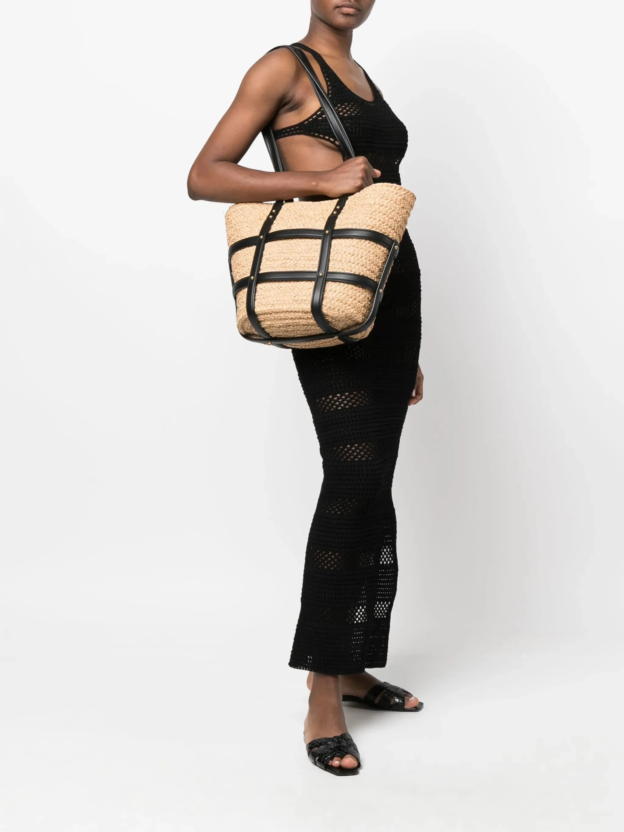 Satisfied clients tote Weather-resistant bag Panier woven