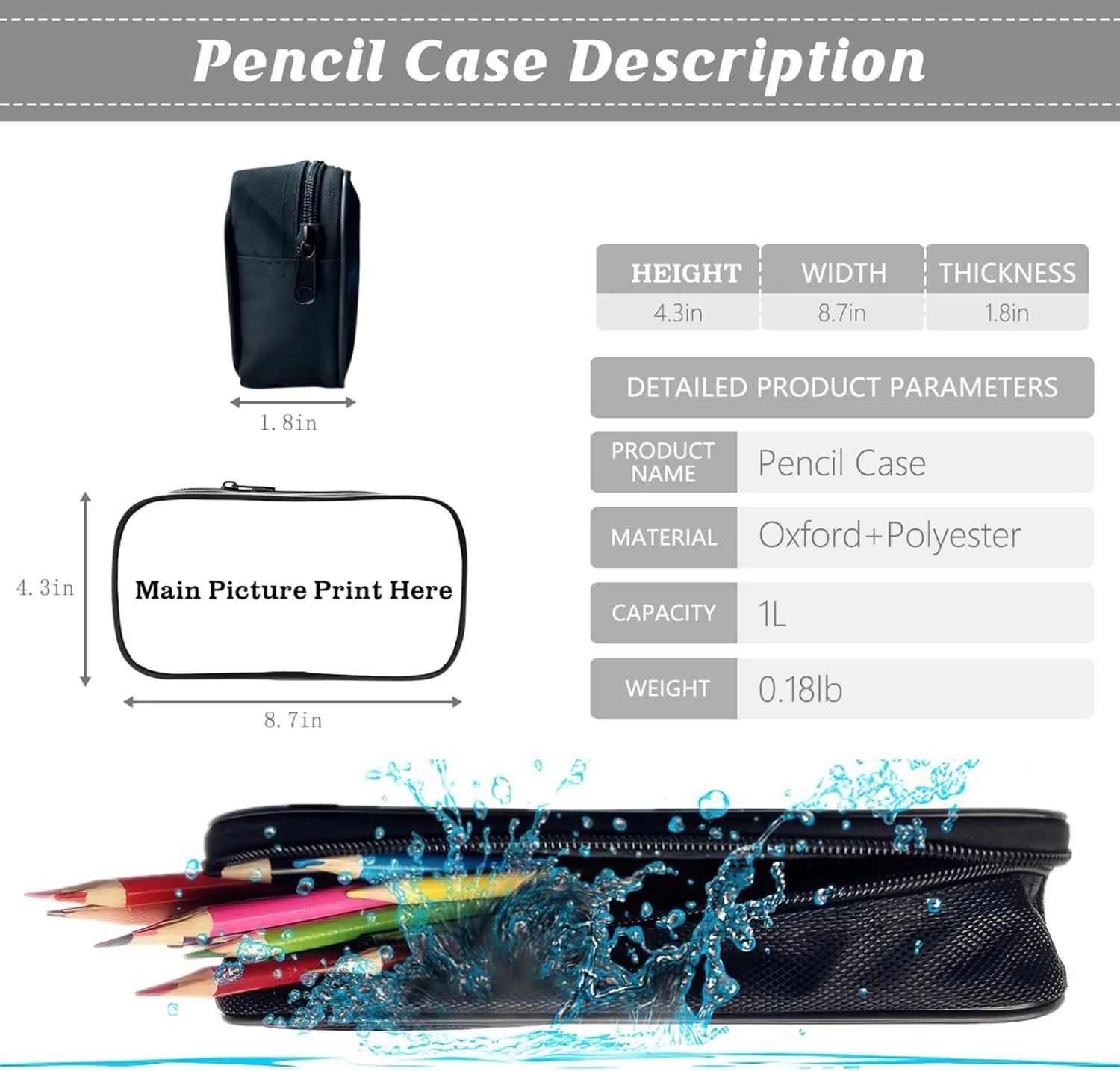 School Backpack Set for Girls Boys 3-in-1 Kids Teens Elementary Middle School Bookbag with Lunch Bag Pencil Case