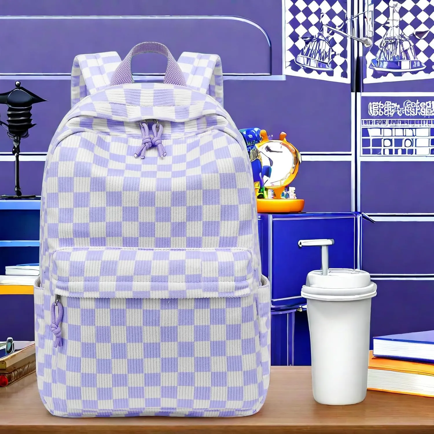 School Backpack Teens Lightweight College School bookbag Laptop Travel Casual Backpack
