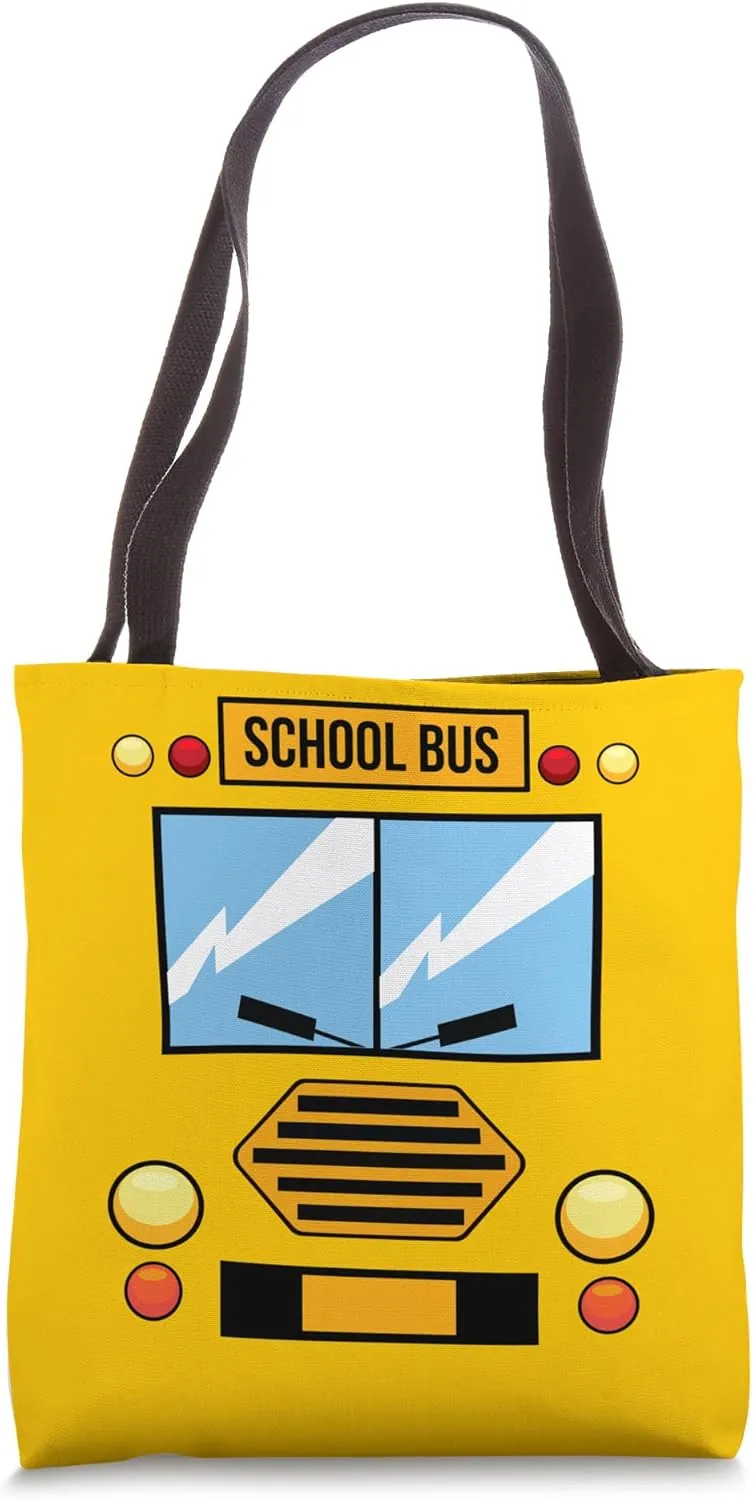School Bus Halloween Costume Last Minute Easy Costume Idea Tote Bag