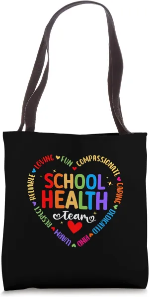 School Health Team Aide Life To School & Appreciation Week Tote Bag