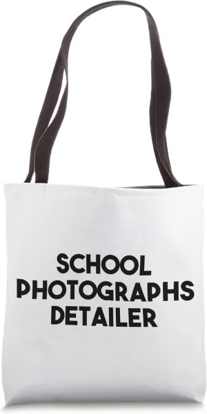 School Photographs Detailer Tote Bag