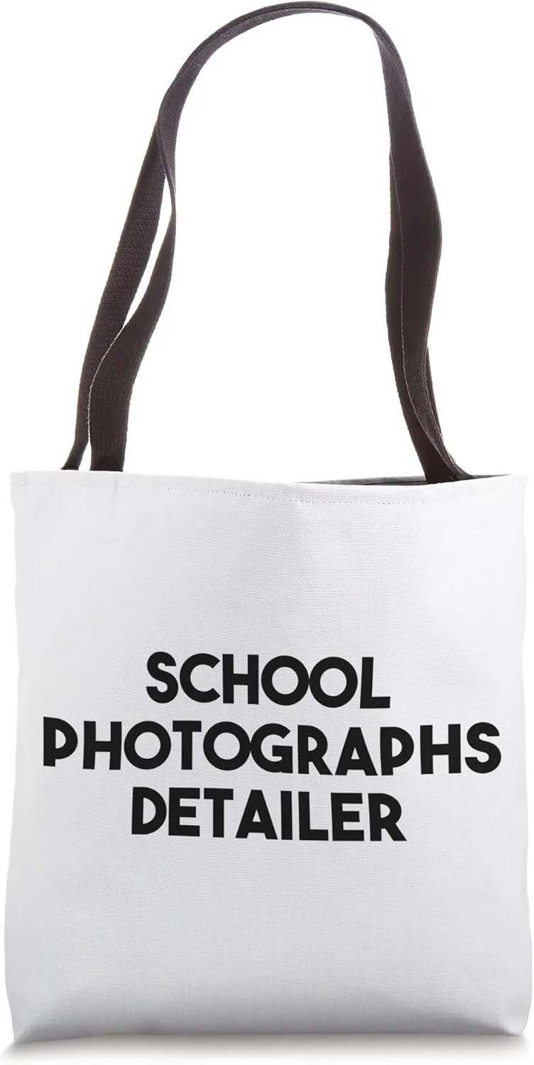 School Photographs Detailer Tote Bag