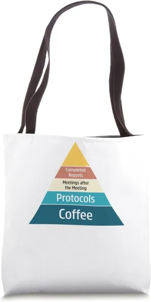 School Psychologists Hierarchy Of Needs Protocols Coffee Tote Bag