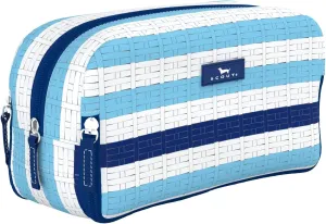 SCOUT 3-Way Bag - Travel Makeup Pouch and Toiletry Bag for Women with Three Zipper Compartments - Stands Upright, Wipes Clean