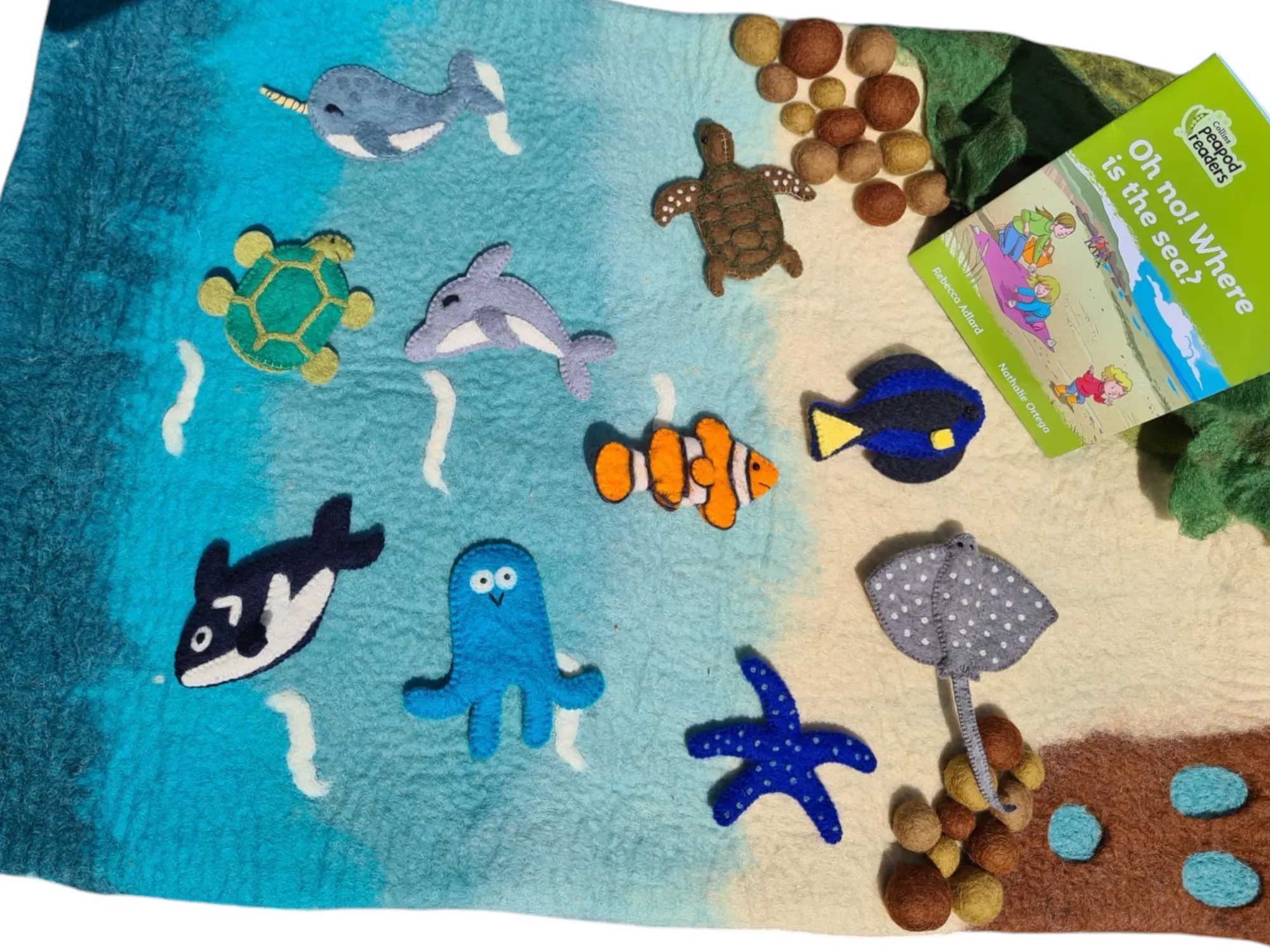 Sea Creatures Playscape Story Bag
