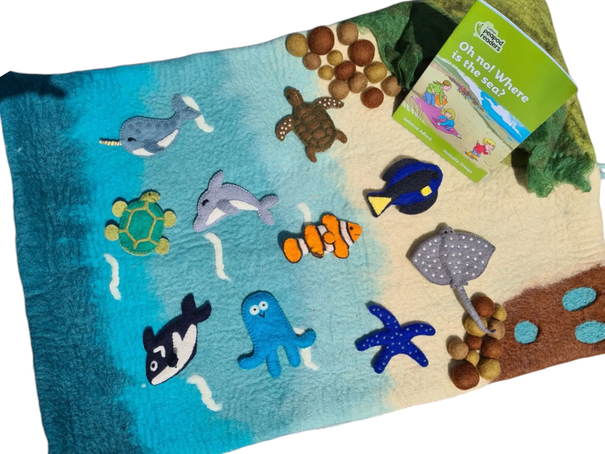 Sea Creatures Playscape Story Bag