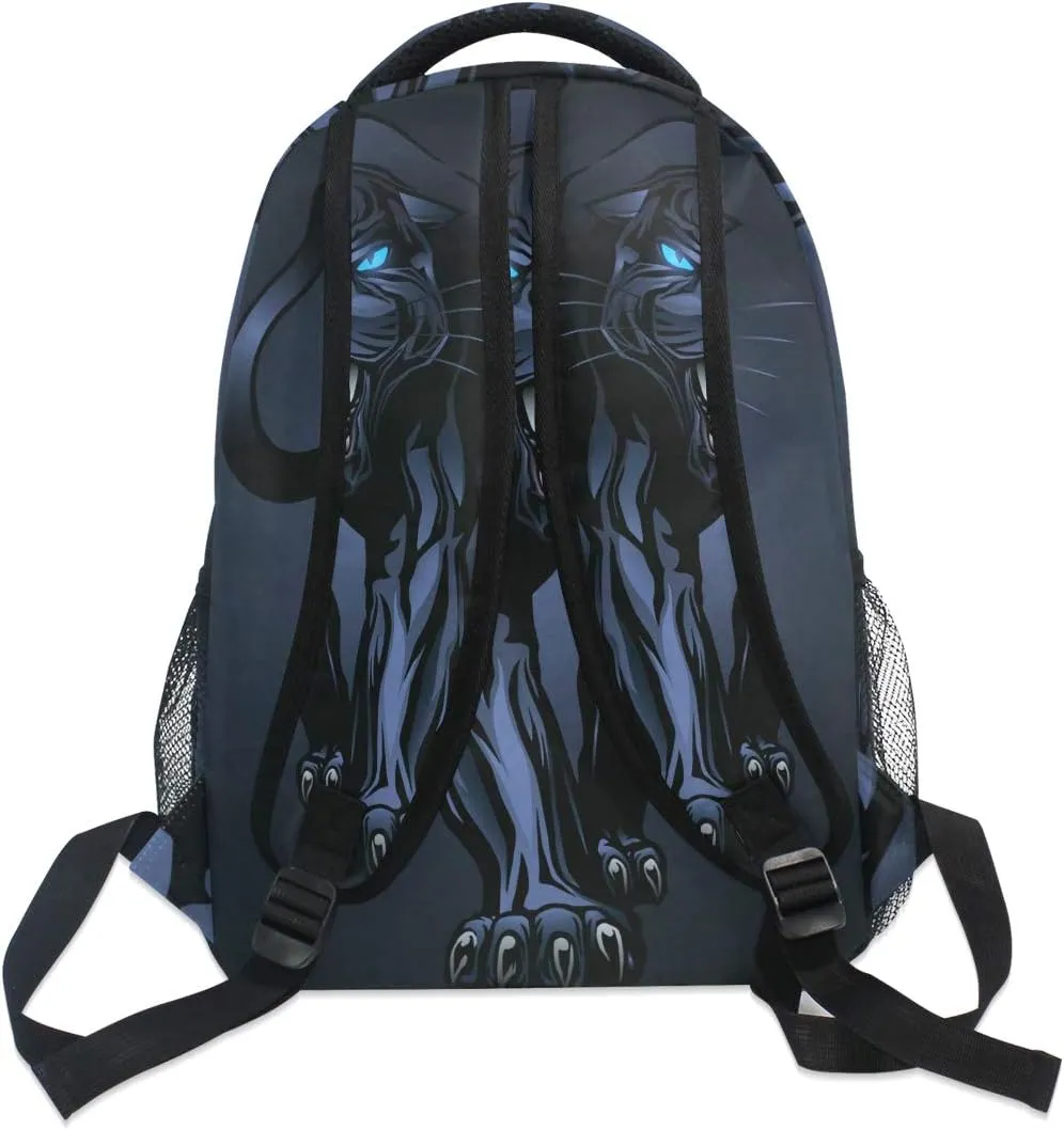 senya Roaring Panther Backpack School Bag Travel Daypack Rucksack for Boys Students