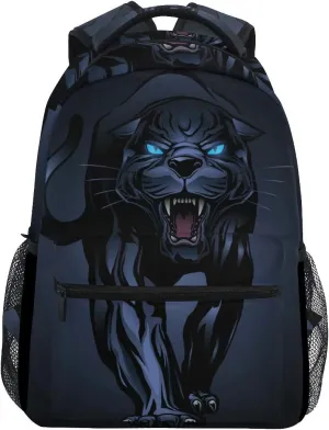 senya Roaring Panther Backpack School Bag Travel Daypack Rucksack for Boys Students