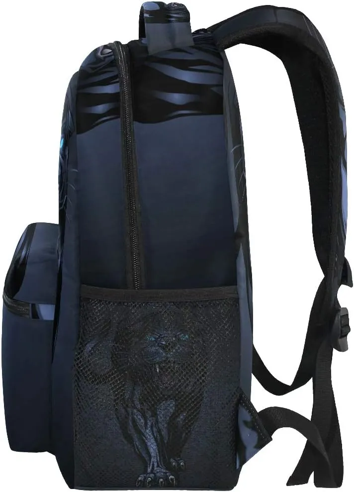 senya Roaring Panther Backpack School Bag Travel Daypack Rucksack for Boys Students