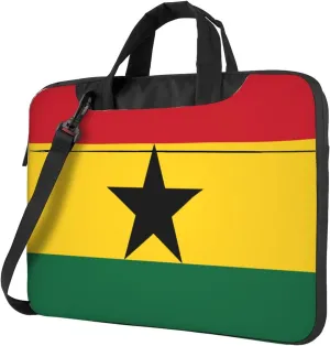Serbian flag Laptop Bag, 15.6 inch Laptop Case Shoulder Messenger Bag Briefcase Computer Bag for Men Women
