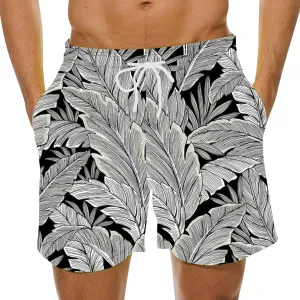 Sets for Men Summer Digital Print Drawstring Tie Elastic Waist Casual Fashion Beach Shorts Beach Shorts Swim Mens