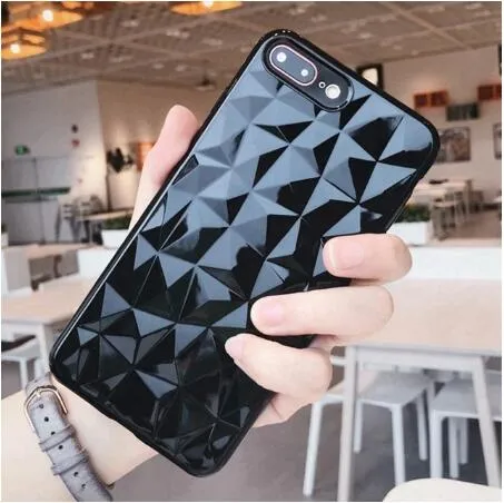 Shockproof Transparent Diamond iPhone