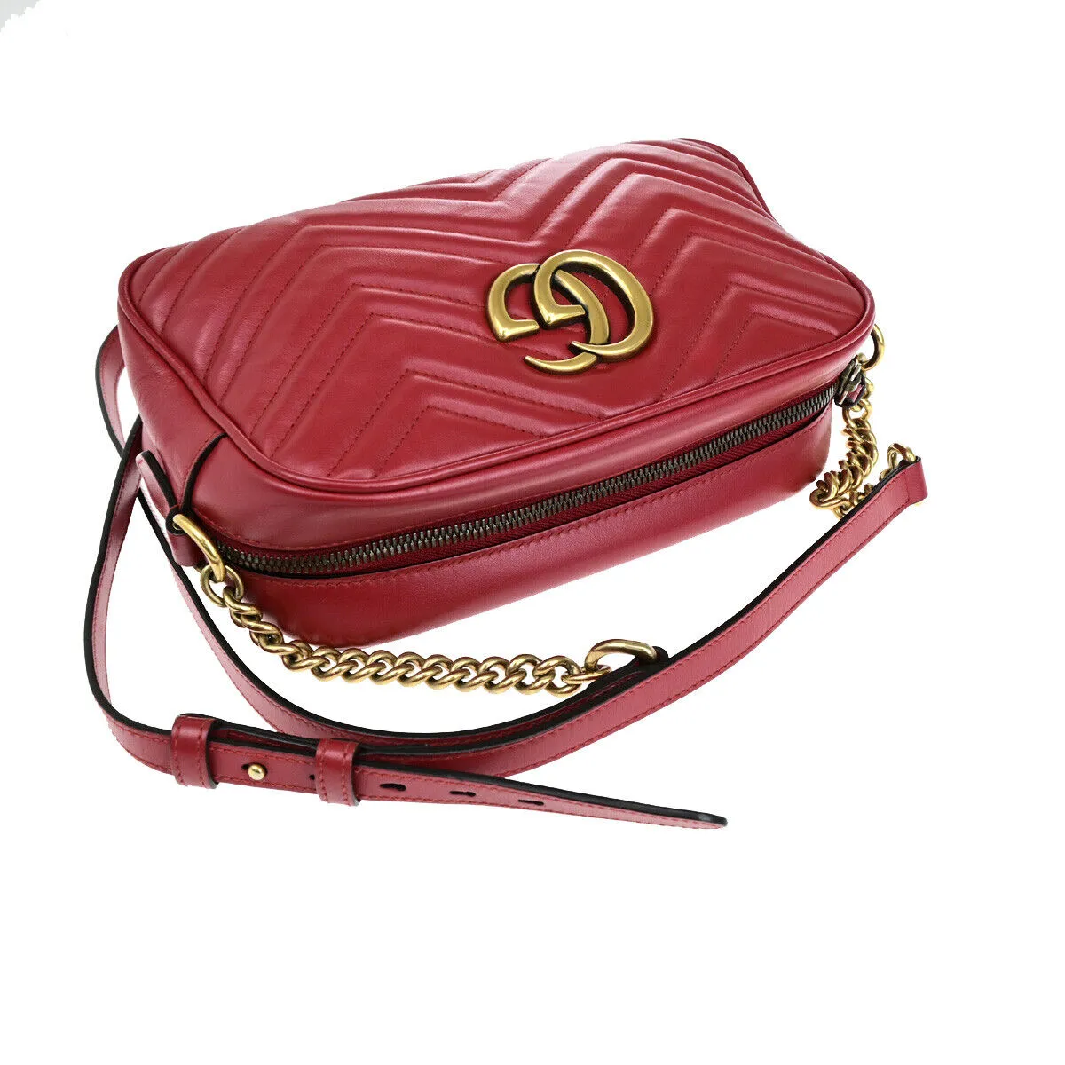 Shoulder Trendsetting  Leather Marmont Shockproof Gucci () Bag Gg