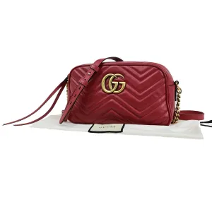 Shoulder Trendsetting  Leather Marmont Shockproof Gucci () Bag Gg