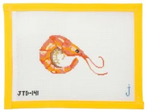Shrimp Needlepoint Canvas