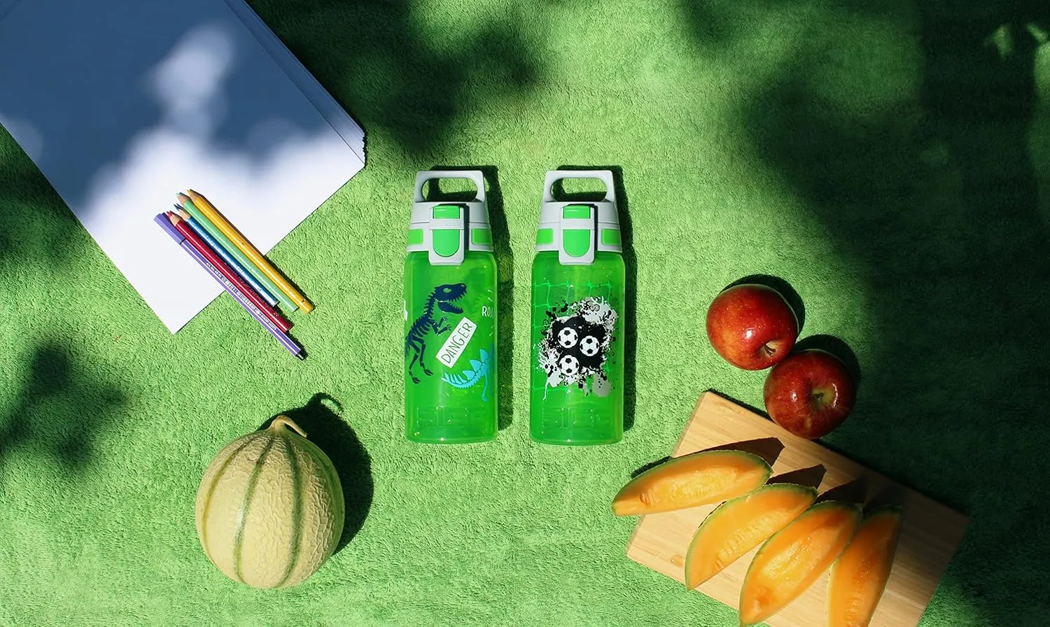 SIGG - Kids Water Bottle for School, Sports - VIVA ONE - Made in Germany - Dishwasher Safe - Carbonated Drinks - 17 Oz