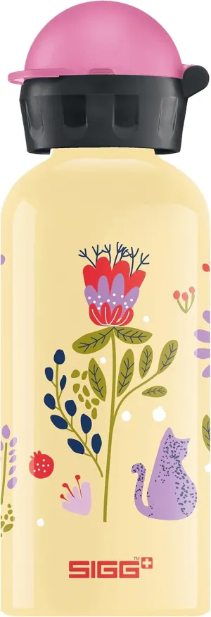 Sigg - Kids Water Bottle - KBT - Made in Switzerland - Neutral Taste - Leakproof - Lightweight - School, Sports - 14 Oz