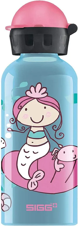 Sigg - Kids Water Bottle - KBT - Made in Switzerland - Neutral Taste - Leakproof - Lightweight - School, Sports - 14 Oz