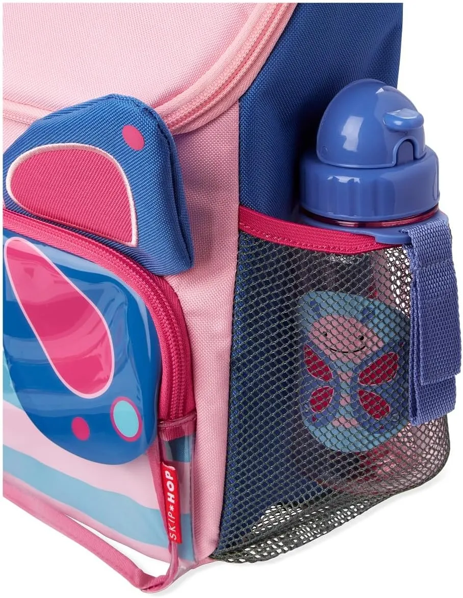 Skip Hop Big Kid Backpack, Zoo Kindergarten Ages 3-4, Butterfly