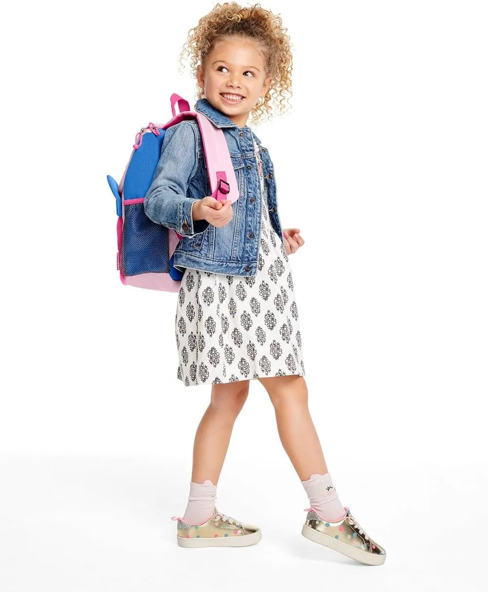 Skip Hop Big Kid Backpack, Zoo Kindergarten Ages 3-4, Butterfly