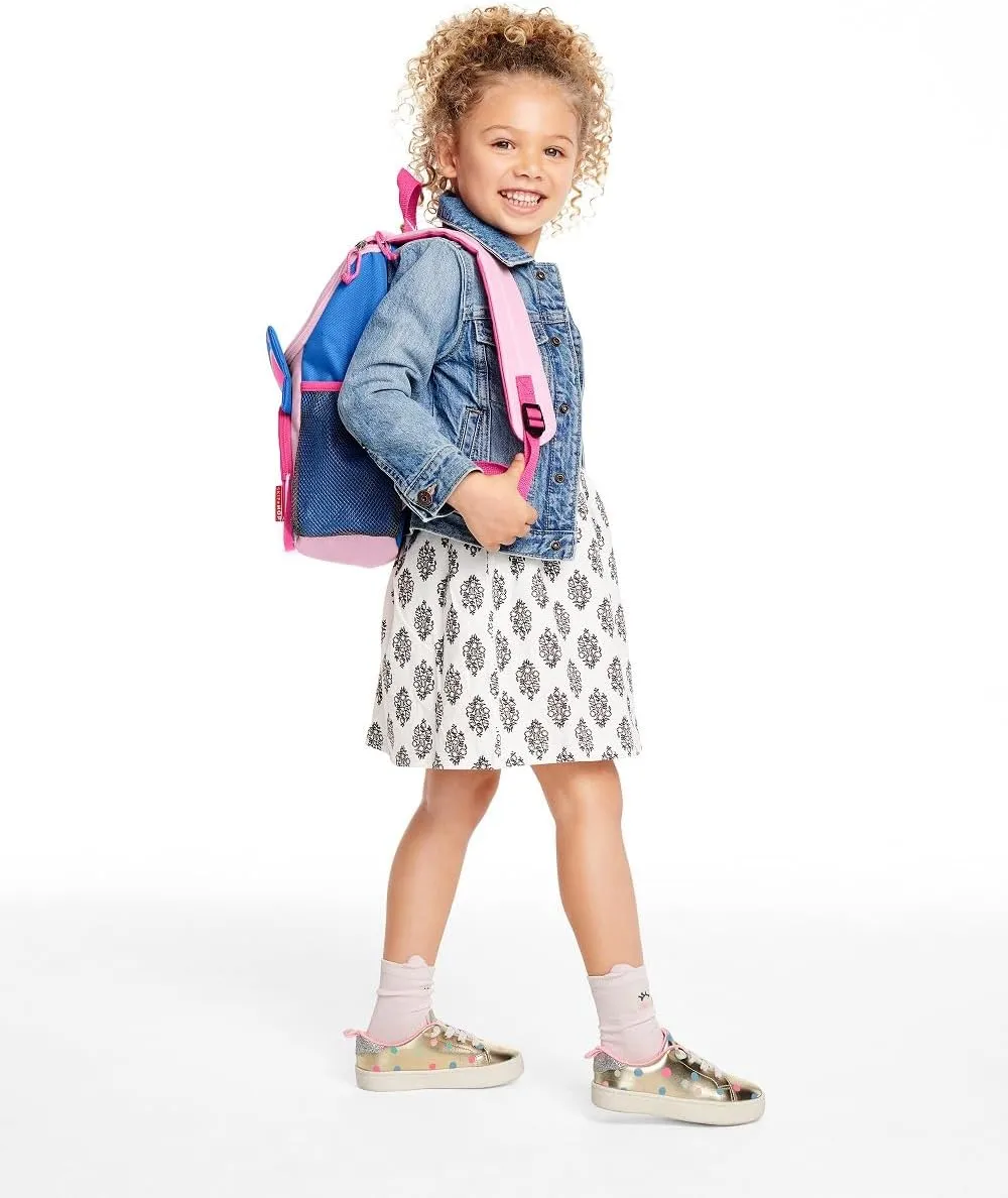 Skip Hop Big Kid Backpack, Zoo Kindergarten Ages 3-4, Butterfly