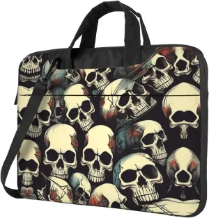 Skull Skeleton Laptop Bag - Shockproof & Stylish Laptop Handbag For Unique And Safe Laptop Transportation