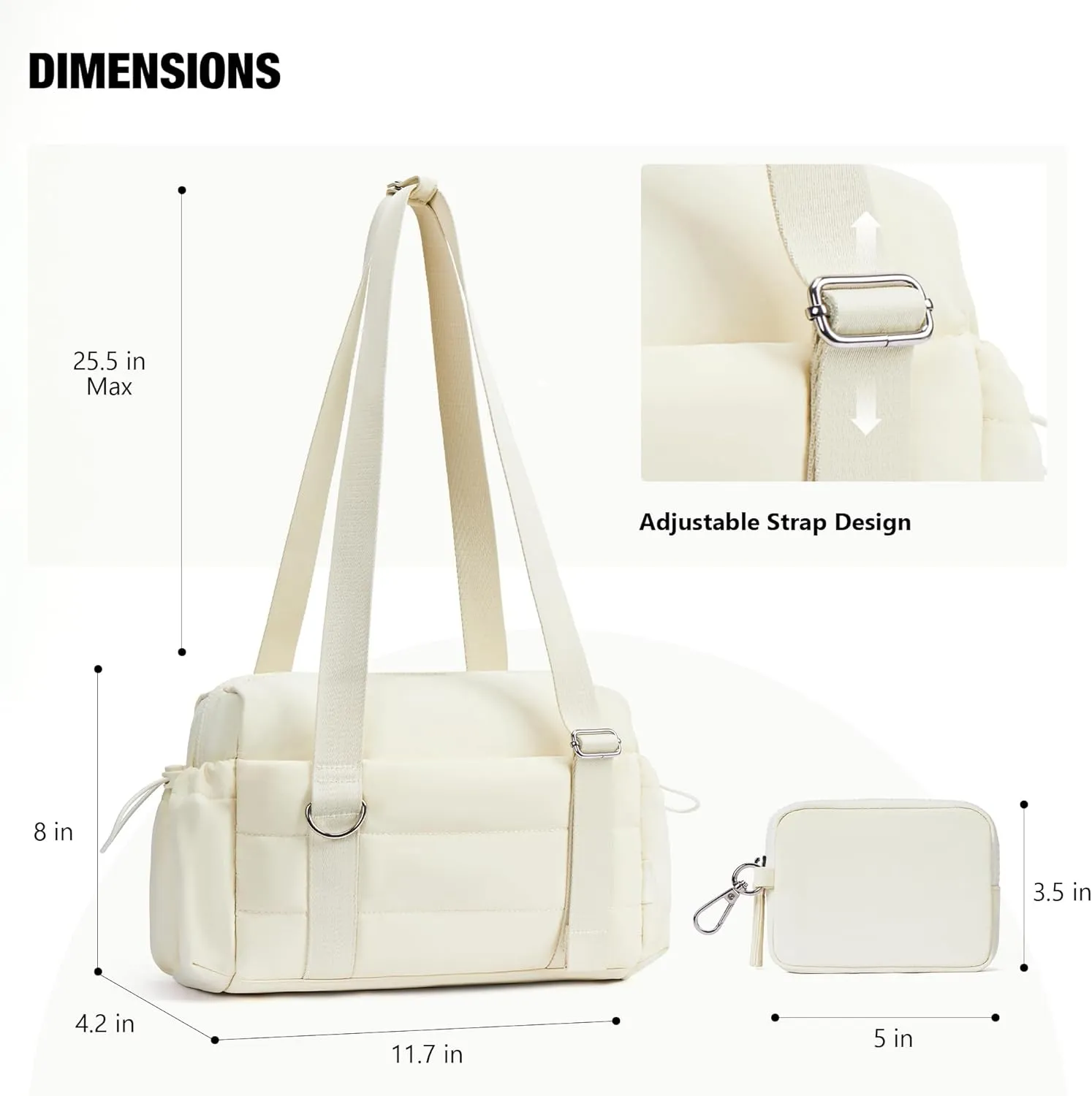 Small Gym Bag for Women 2 Set Mini Gym Duffle Bag with Wet Compartment and Coin Wallet, Gym Tote Bag for Workout/Sport/Travel