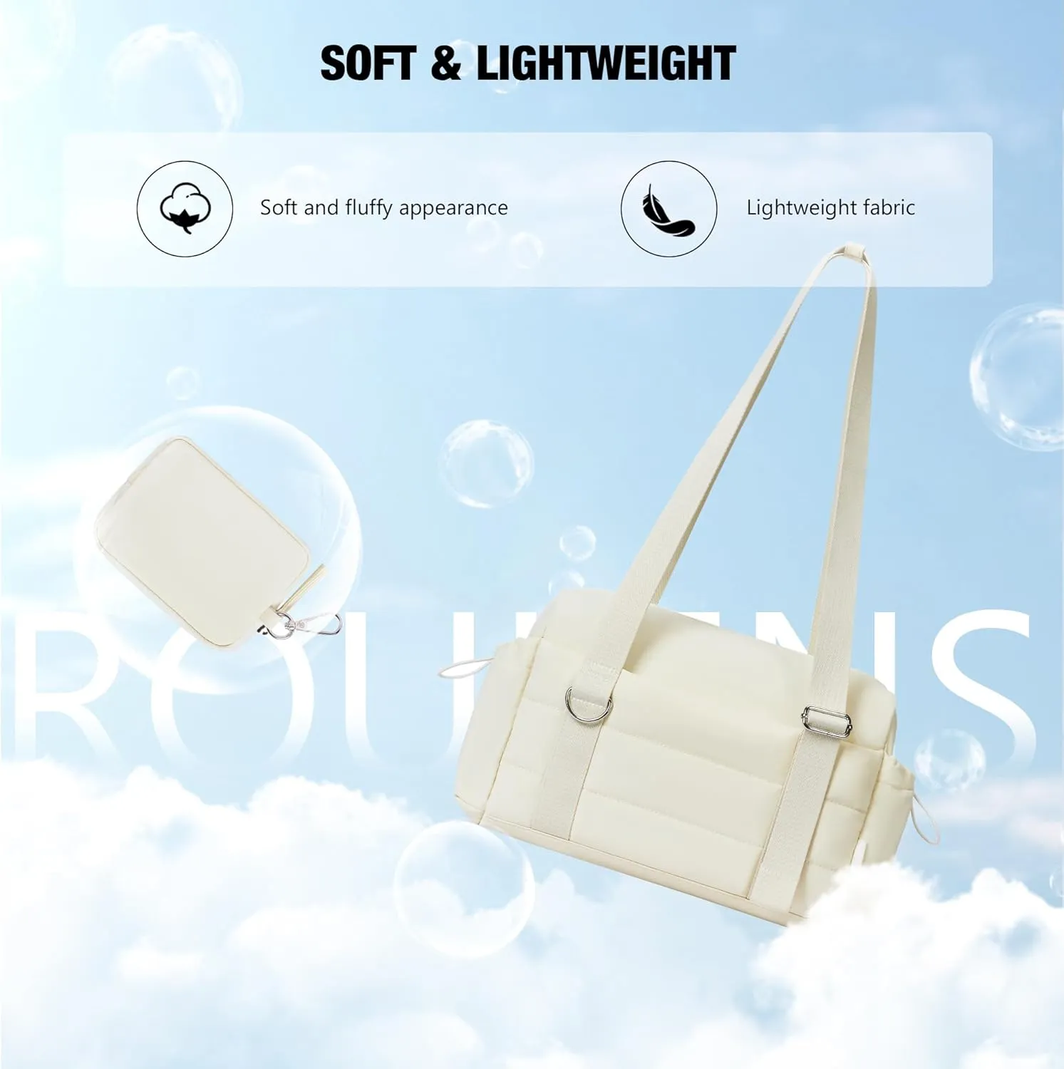 Small Gym Bag for Women 2 Set Mini Gym Duffle Bag with Wet Compartment and Coin Wallet, Gym Tote Bag for Workout/Sport/Travel