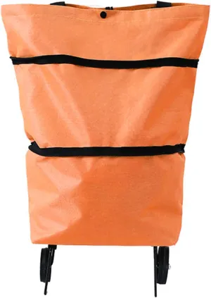 Small Pull Cart Trolley Bag On Multipurpose Household For Fruit Strawberries Food Collection Supplies
