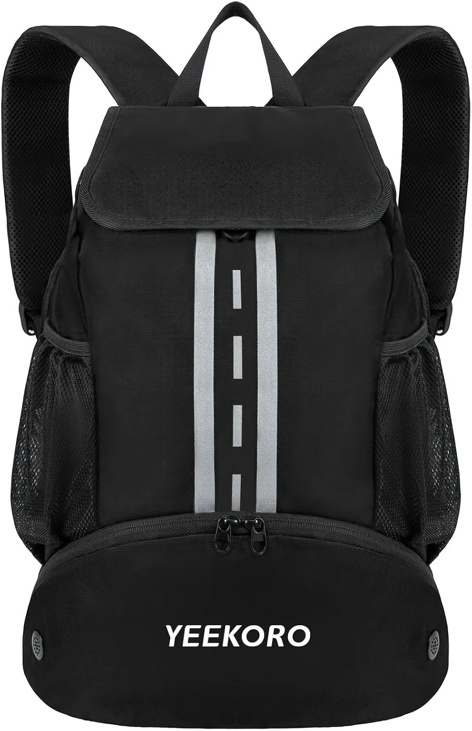 Soccer Backpack Multifunctional Sport Gym Bags with Dry-wet Separate & Shoe Compartment for Basketball Volleyball