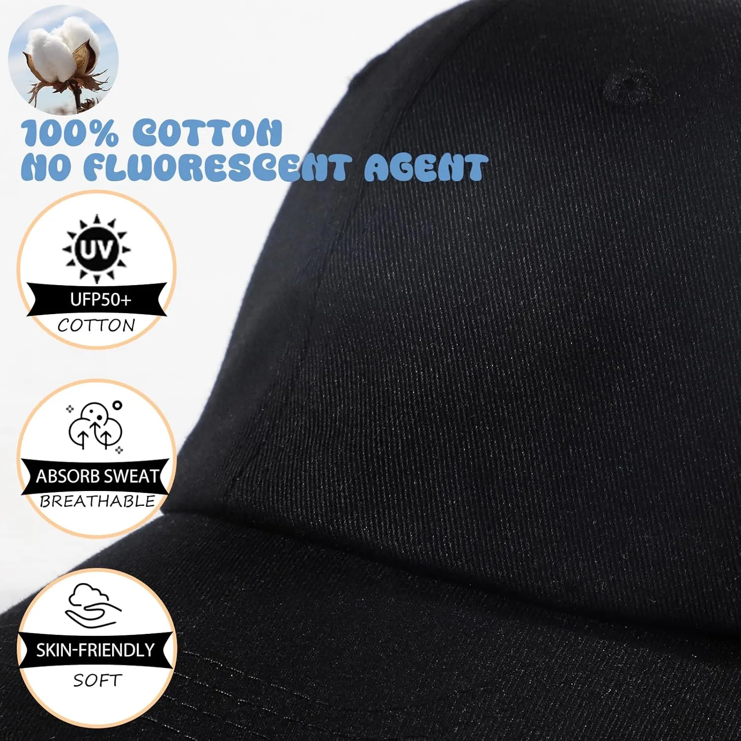 SONMONY 2-Pack Toddler Baseball Hats for Kids Girls Soft Cotton Mesh Back Trucker Hats Adjustable Toddler Hats for Girls Boys